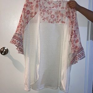 Floral cardigan
